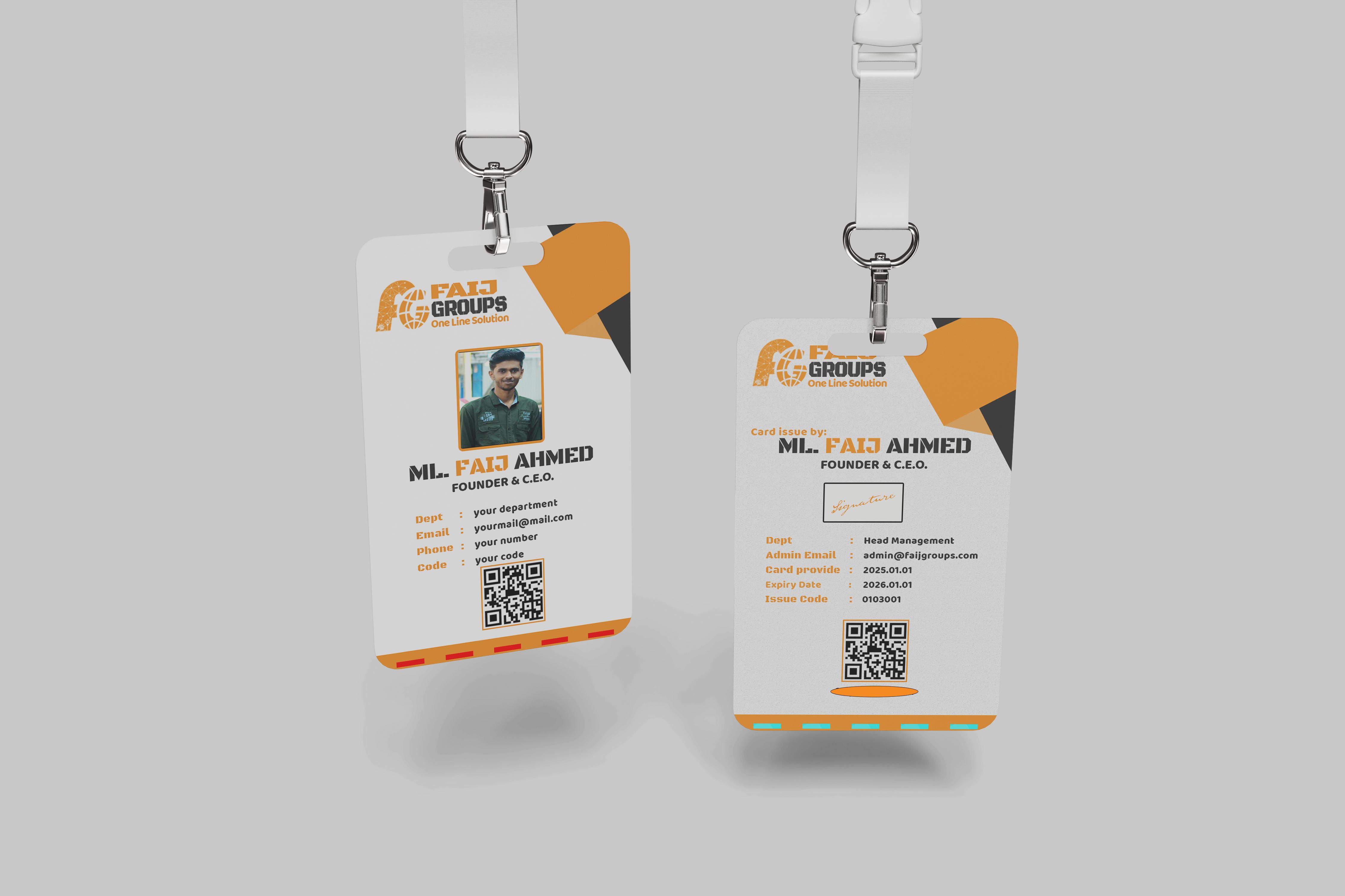 id card designing