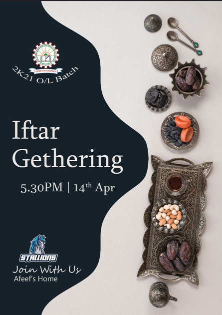 ifthar gathering banner